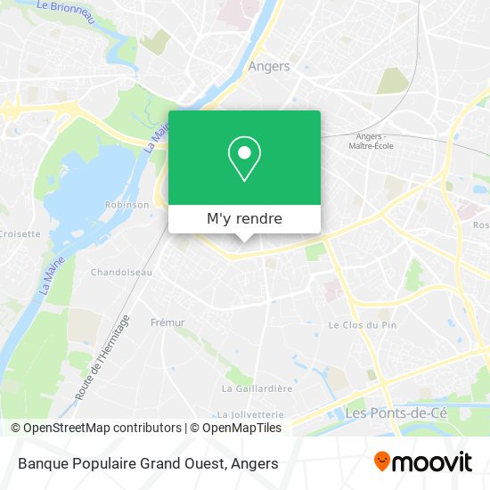 Banque Populaire Grand Ouest plan