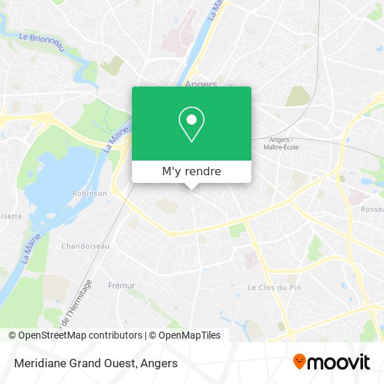 Meridiane Grand Ouest plan
