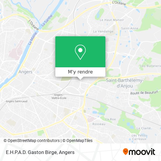 E.H.P.A.D. Gaston Birge plan