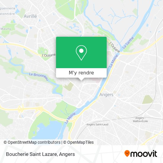 Boucherie Saint Lazare plan
