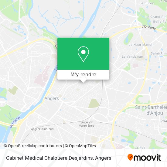 Cabinet Medical Chalouere Desjardins plan