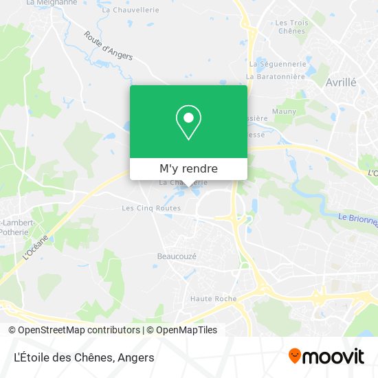 L'Étoile des Chênes plan