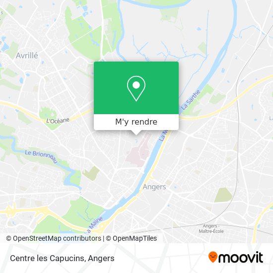 Centre les Capucins plan