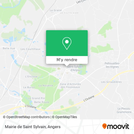 Mairie de Saint Sylvain plan