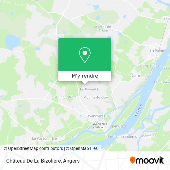 Château De La Bizolière plan