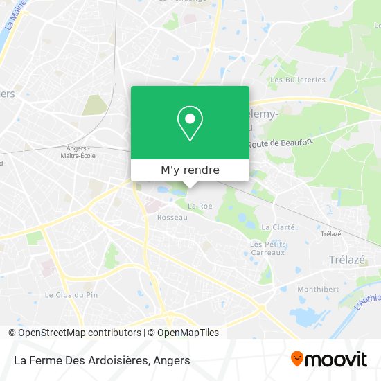 La Ferme Des Ardoisières plan