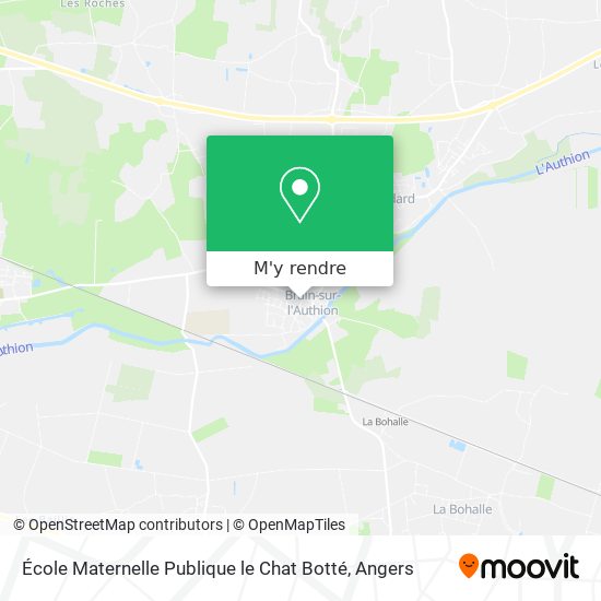 École Maternelle Publique le Chat Botté plan