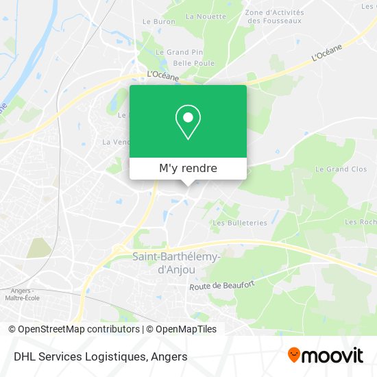 DHL Services Logistiques plan