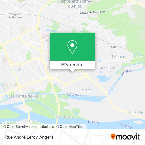 Rue André Leroy plan