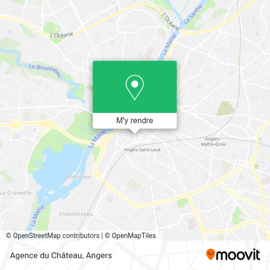 Agence du Château plan