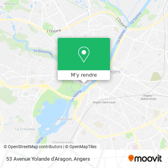 53 Avenue Yolande d'Aragon plan