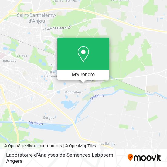 Laboratoire d'Analyses de Semences Labosem plan