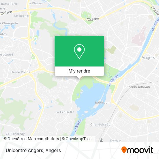 Unicentre Angers plan