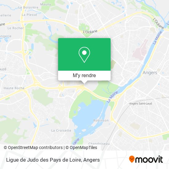 Ligue de Judo des Pays de Loire plan