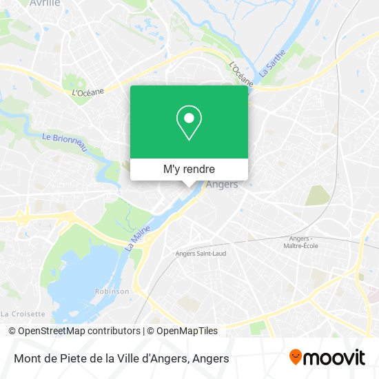 Mont de Piete de la Ville d'Angers plan