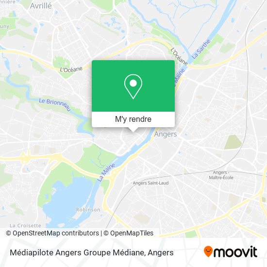Médiapilote Angers Groupe Médiane plan