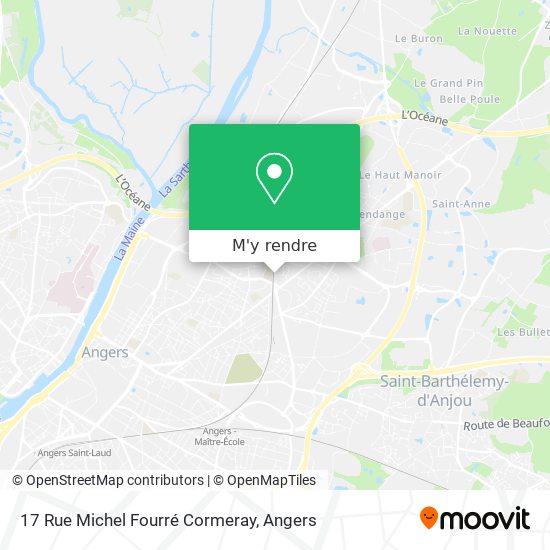 17 Rue Michel Fourré Cormeray plan