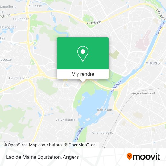 Lac de Maine Equitation plan