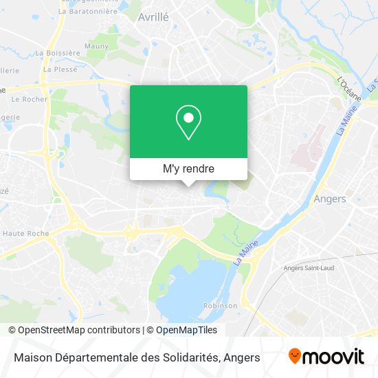 Maison Départementale des Solidarités plan
