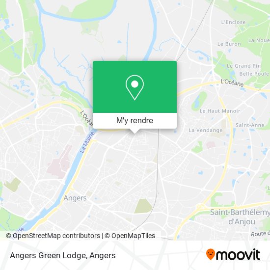 Angers Green Lodge plan