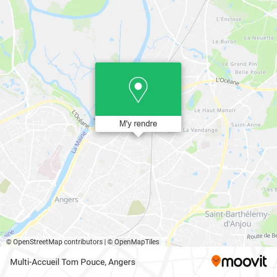 Multi-Accueil Tom Pouce plan