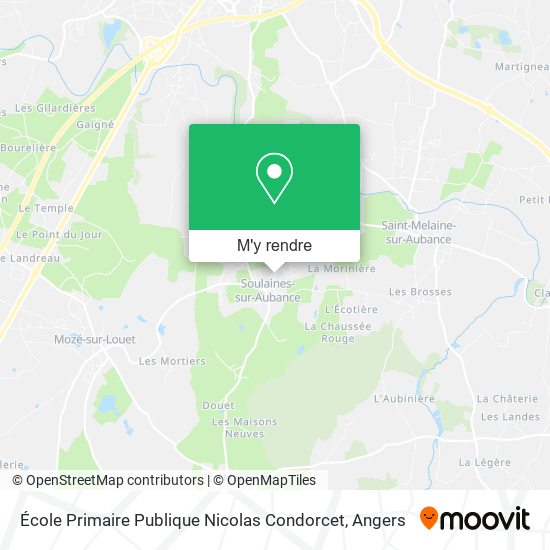 École Primaire Publique Nicolas Condorcet plan