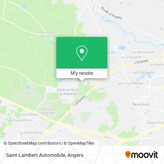 Saint-Lambert Automobile plan