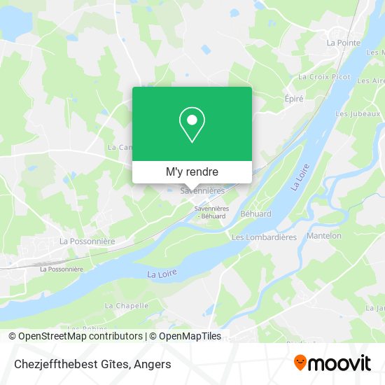 Chezjeffthebest Gîtes plan