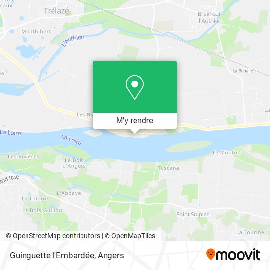 Guinguette l'Embardée plan