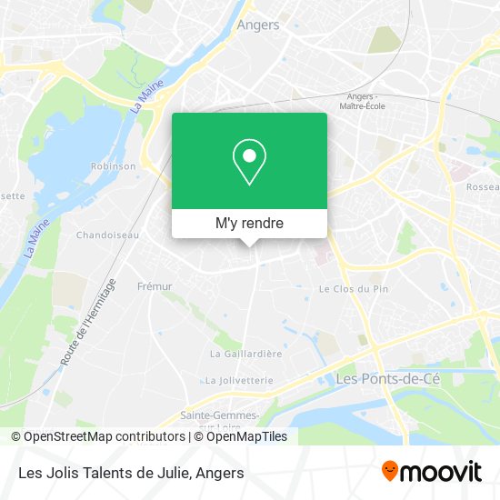 Les Jolis Talents de Julie plan