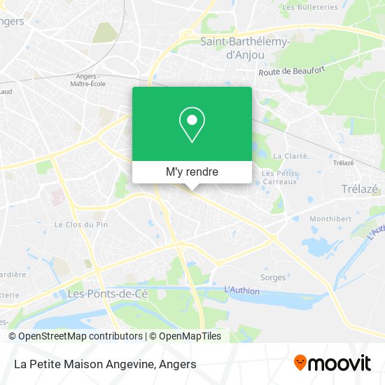 La Petite Maison Angevine plan