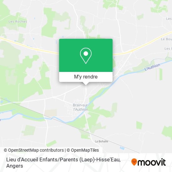 Lieu d'Accueil Enfants / Parents (Laep)-Hisse'Eau plan