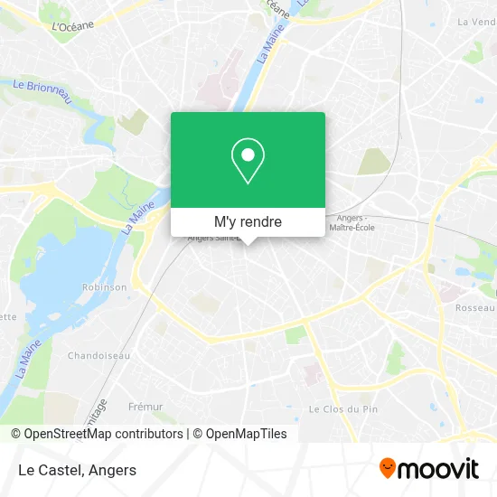 Le Castel plan