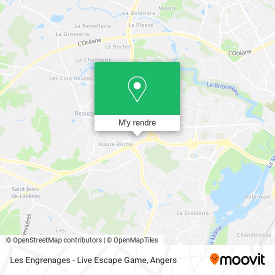 Les Engrenages - Live Escape Game plan