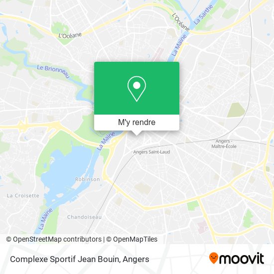 Complexe Sportif Jean Bouin plan