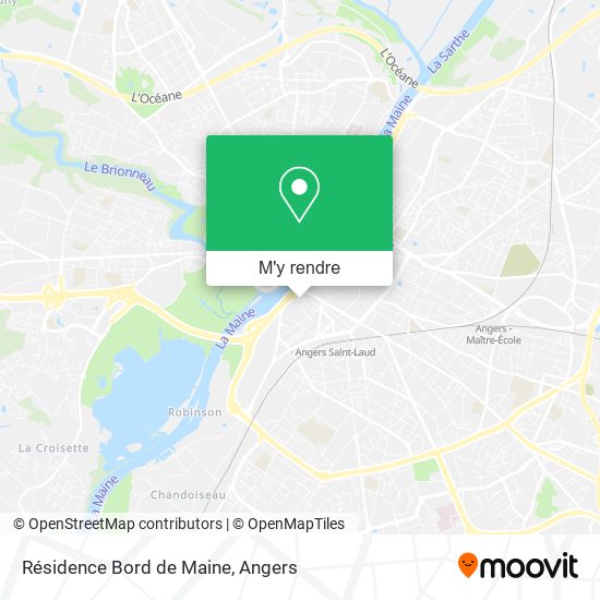 Résidence Bord de Maine plan
