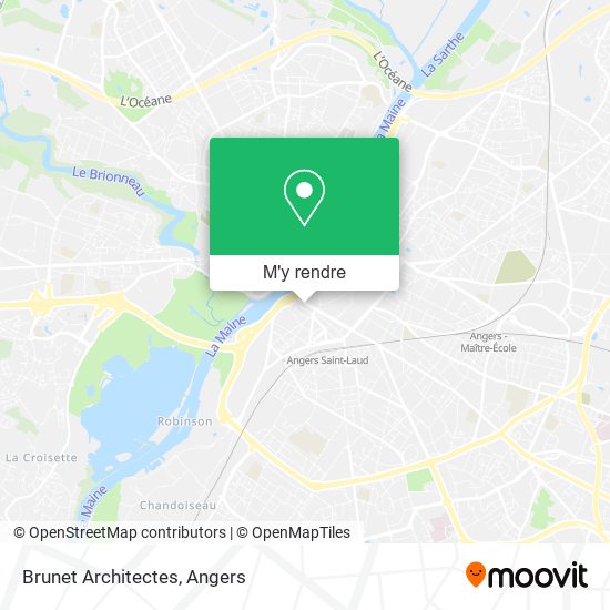 Brunet Architectes plan