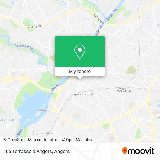 La Terrasse à Angers plan