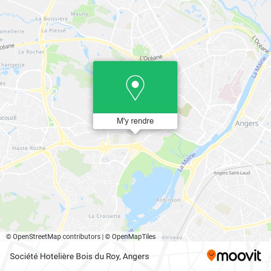 Société Hotelière Bois du Roy plan