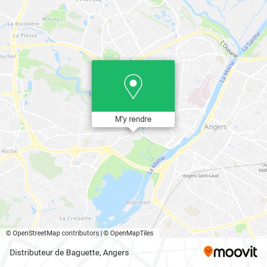 Distributeur de Baguette plan