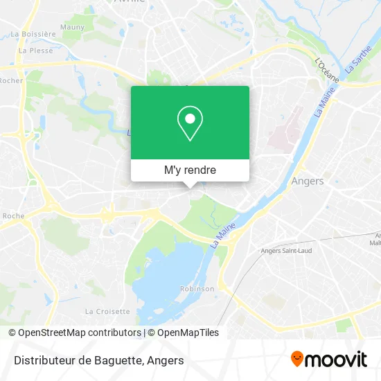 Distributeur de Baguette plan