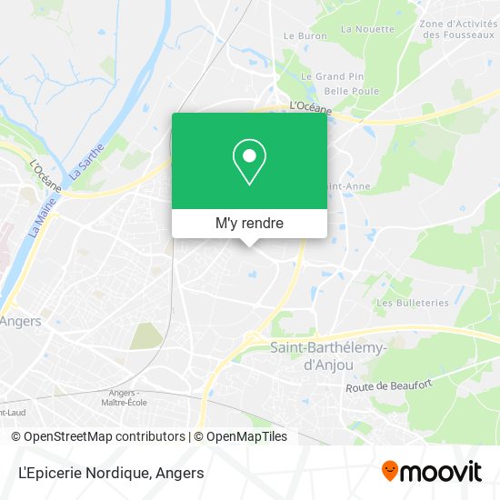 L'Epicerie Nordique plan