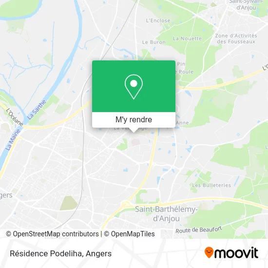 Résidence Podeliha plan