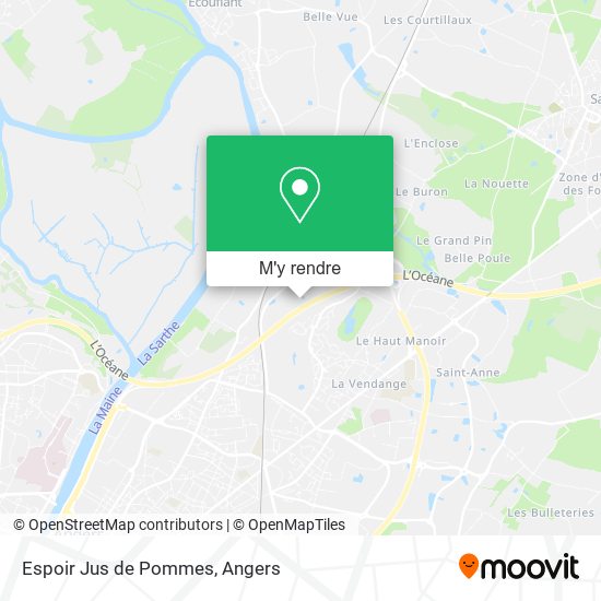 Espoir Jus de Pommes plan