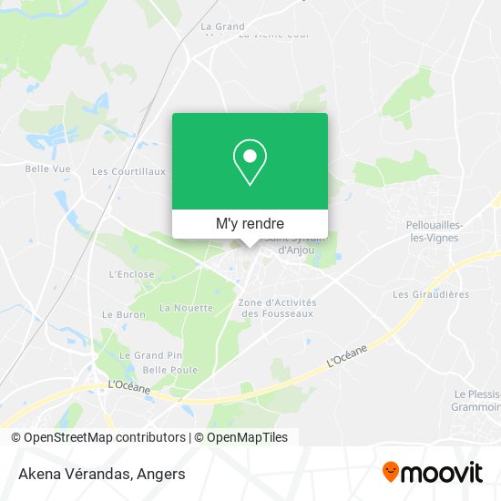 Akena Vérandas plan