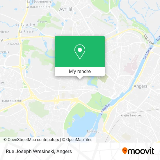 Rue Joseph Wresinski plan