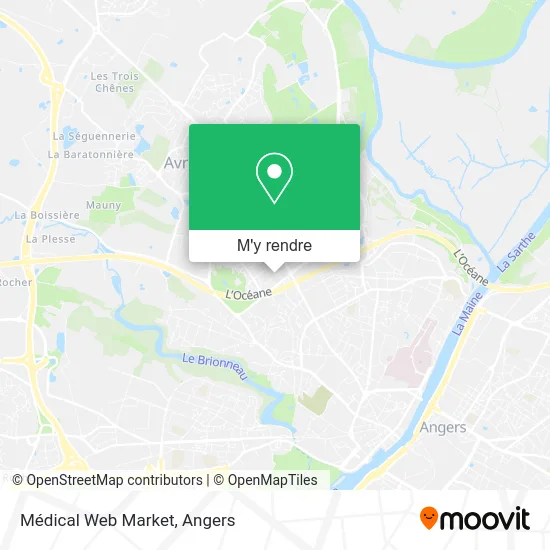 Médical Web Market plan
