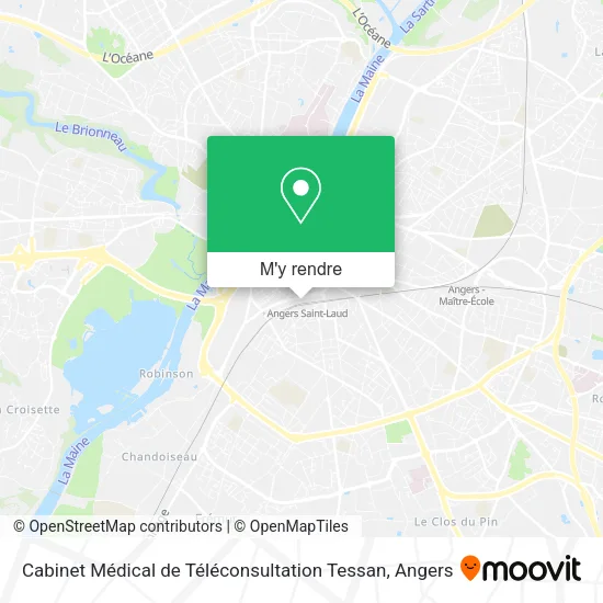 Cabinet Médical de Téléconsultation Tessan plan