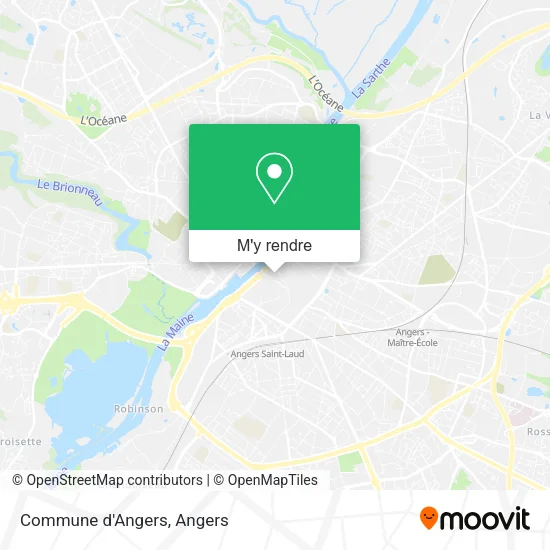 Commune d'Angers plan