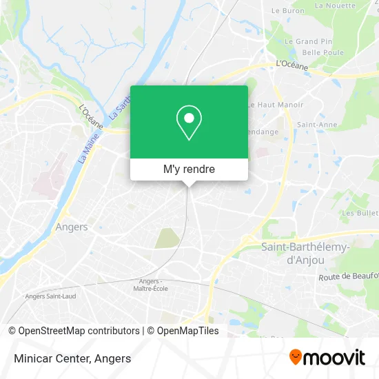 Minicar Center plan